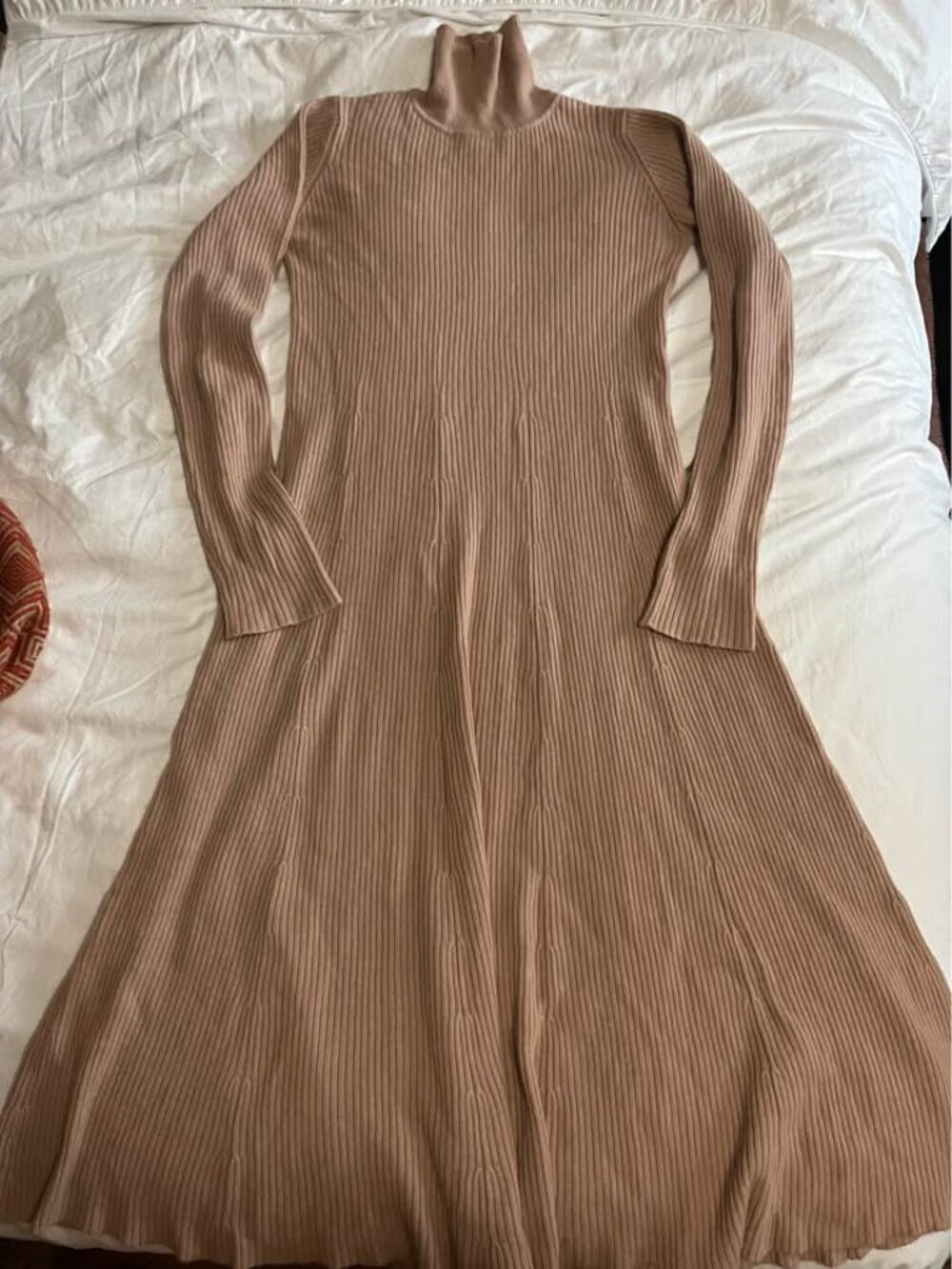 Ryan Roche 100% cashmere blush pink dress S/M
